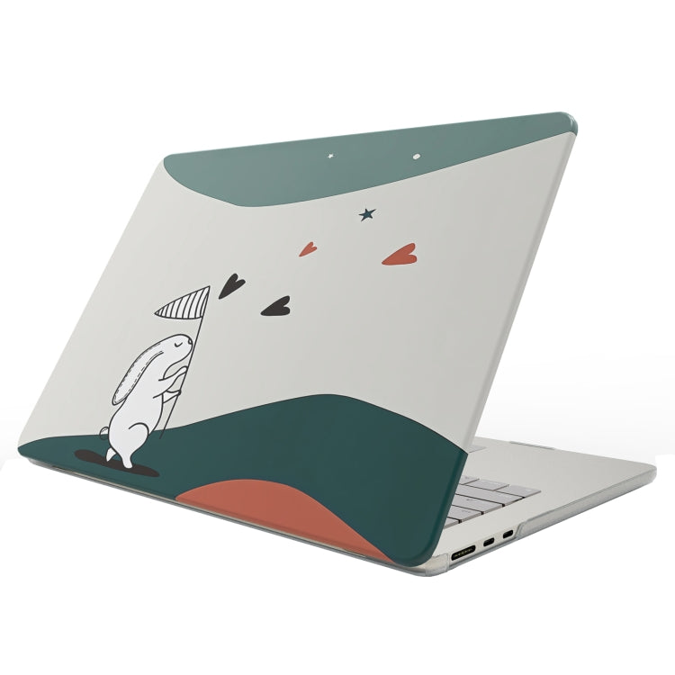 UVプリント柄 ノートパソコン マット保護ケース、MacBook Air 11.6 A1370 / A1465用、MacBook Pro 13.3 A1278用