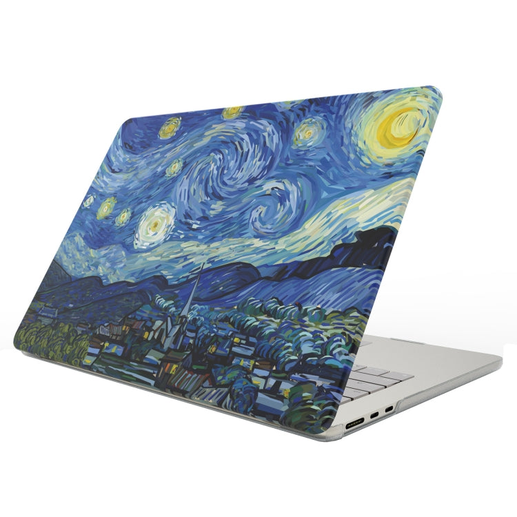 UVプリント柄ノートパソコン用マット保護ケース、MacBook Pro 16 A2141用、MacBook Pro 15.4 A1707 / A1990用
