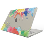 UVプリント柄ノートパソコン用マット保護ケース、MacBook Pro 14.2 A2992/A2918/A2779/A2442用、MacBook Air 15 M2 A2941 / M3 A3114用