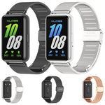 Mijobs ミランバックル メタルウォッチバンド、Samsung Galaxy Fit 3用