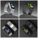 Mijobs ミランバックル メタルウォッチバンド、Samsung Galaxy Fit 3用