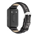 Mijobs 両面本革ウォッチバンド、Samsung Galaxy Fit 3用