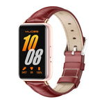 Mijobs 両面本革ウォッチバンド、Samsung Galaxy Fit 3用
