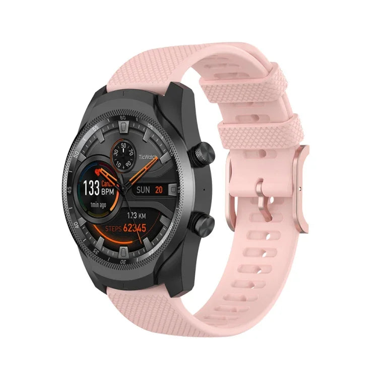 22mm ドットテクスチャー リストストラップ、Polar Grit X / Vantage M用、Ticwatch Pro 2020 / Ticwatch GTX用、Samsung Galaxy Watch3 45mm / Galaxy Watch 46mm用