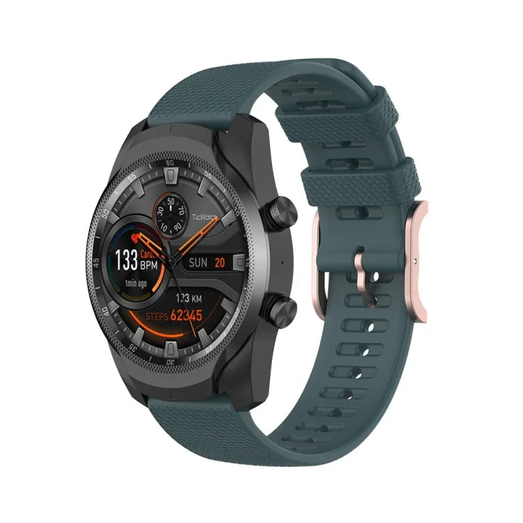 22mm Dot Texture Wrist Strap, For Polar Grit X / Vantage M, For Ticwatch Pro 2020 / Ticwatch GTX, For Samsung Galaxy Watch3 45mm / Galaxy Watch 46mm