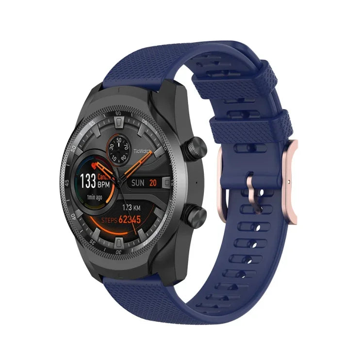 22mm Dot Texture Wrist Strap, For Polar Grit X / Vantage M, For Ticwatch Pro 2020 / Ticwatch GTX, For Samsung Galaxy Watch3 45mm / Galaxy Watch 46mm