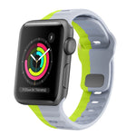 ウェーブテクスチャーリバースバックルシリコンウォッチバンド、Apple Watch Series 2 42mm用、Apple Watch Series 2 38mm用、Apple Watch 42mm用、Apple Watch 38mm用