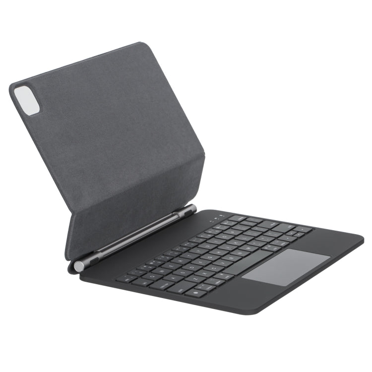 タッチパッド付きBluetoothキーボードレザータブレットカバー, iPad Air 11 2025 / 2024 / Pro 11 2022用