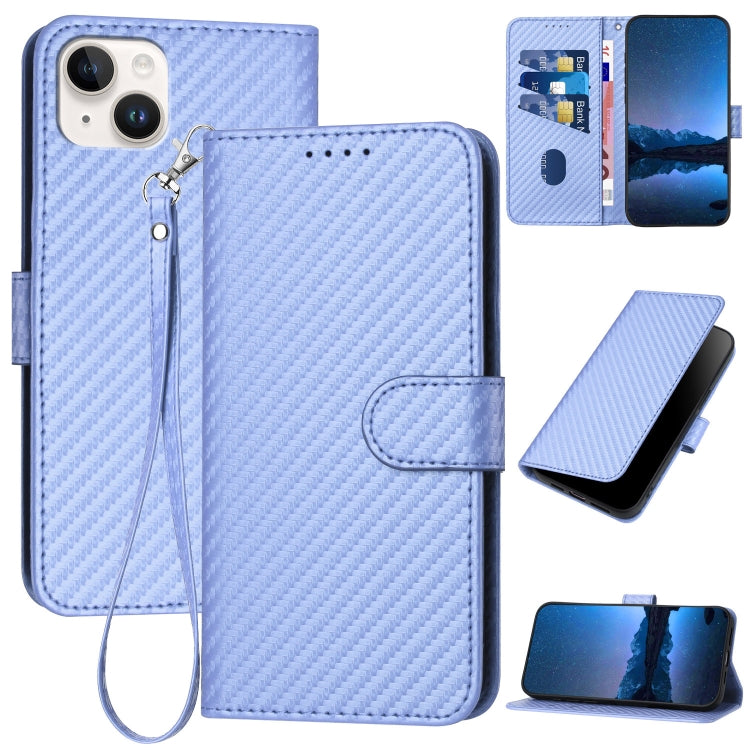 YX0070カーボンファイバーバックルレザースマホケース（ストラップ付き）、iPhone 16 Pro用、iPhone 16 Plus用、iPhone 16用、iPhone 15 Pro Max用、iPhone 15 Pro用、iPhone 15 Plus用