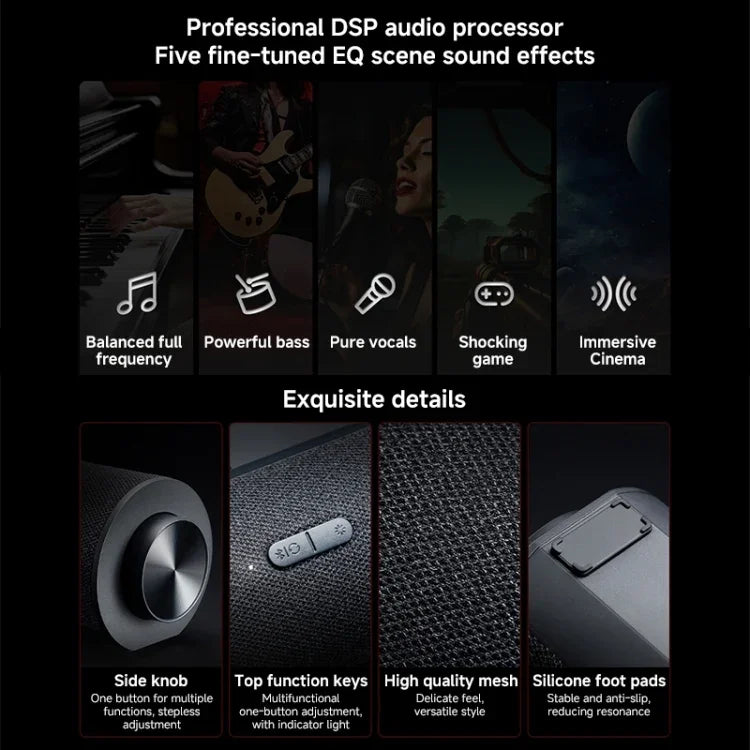 Xiaomi Redmi コンピューターブルートゥーススピーカー RGBアンビエンスライト付き