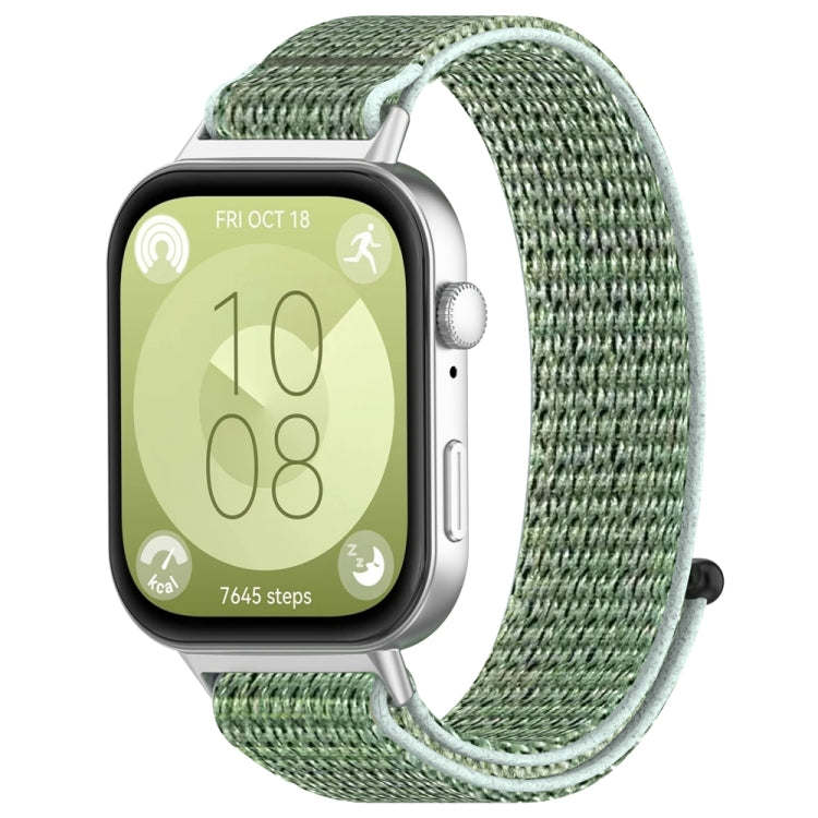 Nylon Loop Hook and Loop Fastener Watch Band, For Huawei Watch Fit3