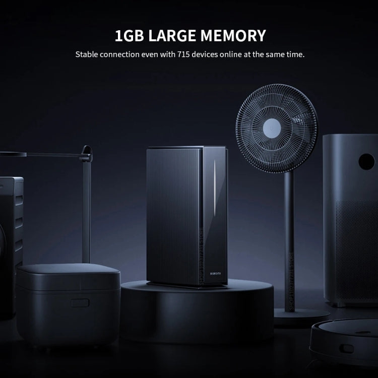 Xiaomi BE6500 Pro WiFi7 デュアルバンド 8チャネル独立信号増幅器 1GBメモリールーター、USプラグ