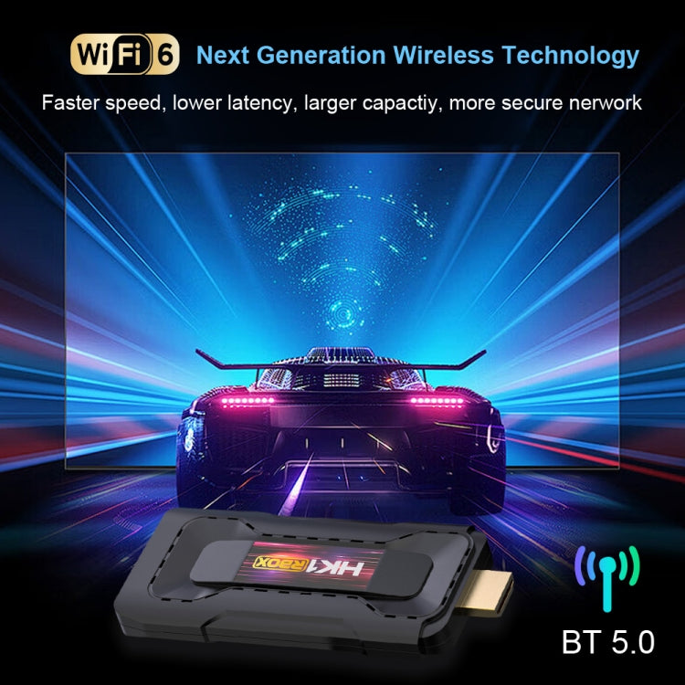 HK1 RBOX D8 RK3528 Android 13.0 クアッドコア 8K HD Wifi6 Bluetooth TVスティック、2GB+16GB、4GB+32GB