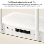 Xiaomi AX1500 4チャンネル独立信号増幅器 WiFi 6 デュアルバンドルーター、USプラグ、AX1500