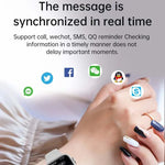WS11 MAX 2.2インチフィットネススポーツスマートウォッチ Bluetooth通話／睡眠／血中酸素／心拍数／血圧健康モニター対応