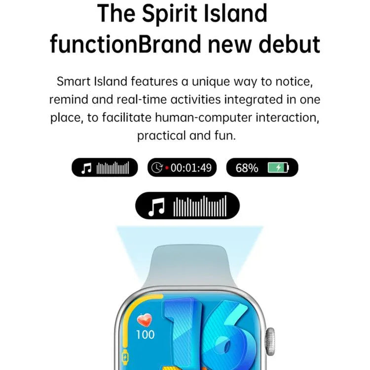 WS11 MAX 2.2インチフィットネススポーツスマートウォッチ Bluetooth通話／睡眠／血中酸素／心拍数／血圧健康モニター対応