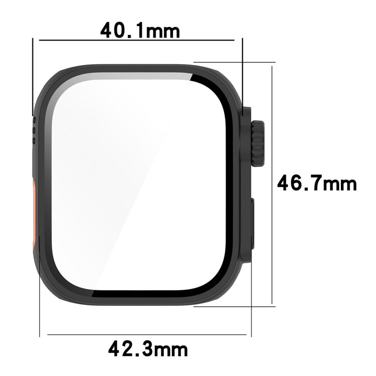 PC + Tempered Glass Film Full Coverage Watch Protective Case, For Huawei Watch Fit3