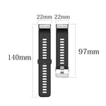 xDfind Silicone Watch Band, For Garmin Forerunner 35/30/35J/ForeAthlete 35J