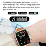 WS12 ULTRA 2 2.2インチスポーツスマートウォッチ 決済コード／Bluetooth通話／睡眠／血中酸素／心拍数／血圧健康モニター対応