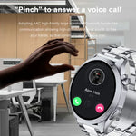 WS-26 1.52インチ IP67 スポーツスマートウォッチ Bluetooth通話 / 睡眠 / 血中酸素 / 心拍数 / 血圧健康モニター対応、シリコンストラップ、スチールストラップ、レザーストラップ