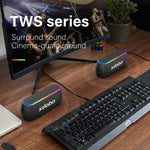 Xdobo X8 III BT5.3 IPX7ワイヤレススピーカーRGBライト付き、Bluetooth/TFカード/USB/AUX対応、X8 III