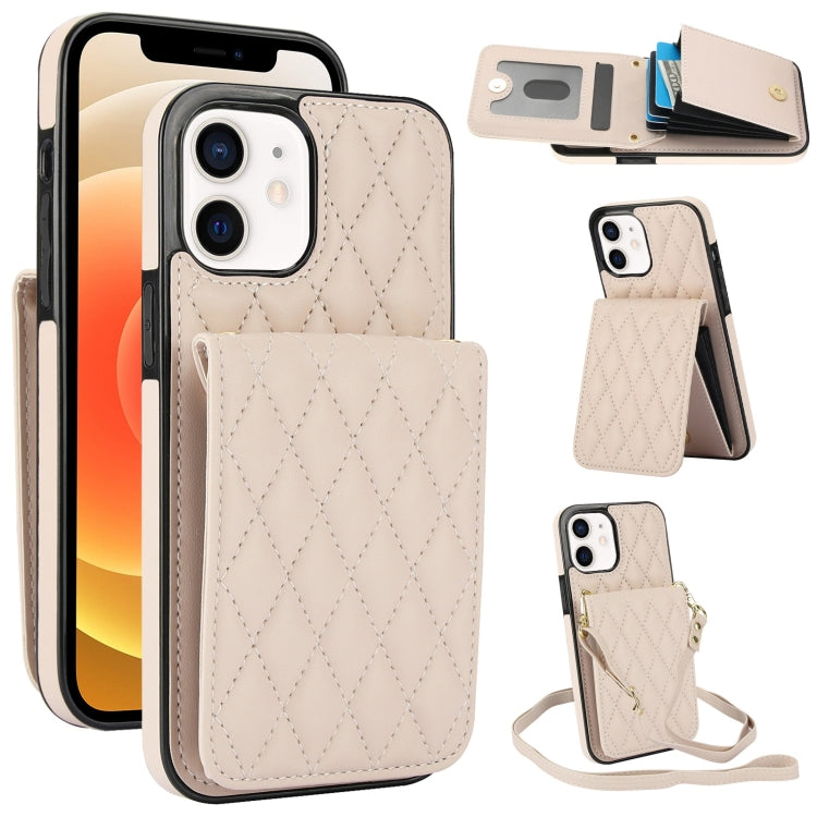 YM015 クロスボディ ロンビック カードバッグ RFID対応スマホケース、iPhone 14 Pro Max 用、iPhone 13 Pro Max 用、iPhone 13 Pro 用、iPhone 13 用、iPhone 12 / 12 Pro 用、iPhone 12 Pro Max 用、iPhone 11 Pro Max 用、iPhone 11 用