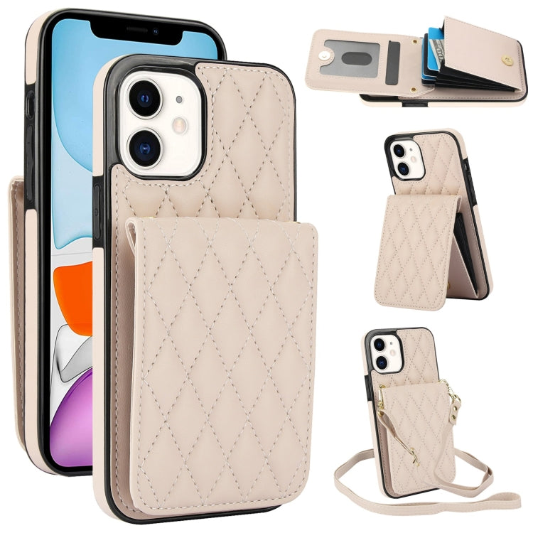 YM015 クロスボディ ロンビック カードバッグ RFID対応スマホケース、iPhone 14 Pro Max 用、iPhone 13 Pro Max 用、iPhone 13 Pro 用、iPhone 13 用、iPhone 12 / 12 Pro 用、iPhone 12 Pro Max 用、iPhone 11 Pro Max 用、iPhone 11 用