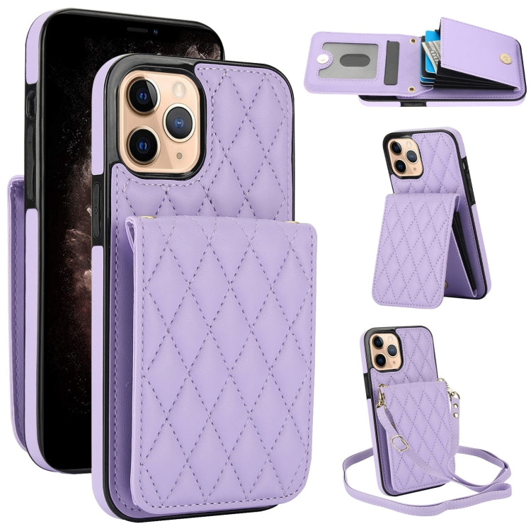 YM015 クロスボディ ロンビック カードバッグ RFID対応スマホケース、iPhone 14 Pro Max 用、iPhone 13 Pro Max 用、iPhone 13 Pro 用、iPhone 13 用、iPhone 12 / 12 Pro 用、iPhone 12 Pro Max 用、iPhone 11 Pro Max 用、iPhone 11 用