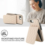YM015 Crossbody Rhombic Card Bag RFID Phone Case, For iPhone 16e / 17e, For iPhone 17 Pro Max, For iPhone 17 Pro, For iPhone 17, For iPhone Air, For iPhone 16 Pro Max, For iPhone 16 Pro, For iPhone 16 Plus