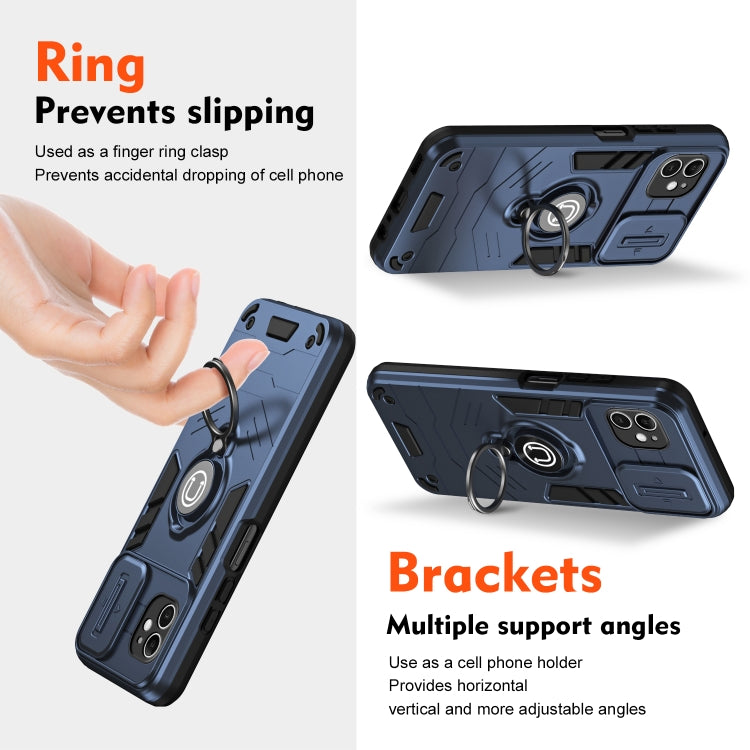 Camshield リングホルダー付きスマホケース、iPhone 11 用