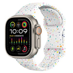 ホールスタイル バタフライバックル 迷彩シリコンウォッチバンド、Apple Watch Ultra 2 49mm 用、Apple Watch Series 9 45mm 用、Apple Watch Series 9 41mm 用、Apple Watch Ultra 49mm 用