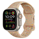 ホールスタイル バタフライバックル 迷彩シリコンウォッチバンド、Apple Watch Ultra 2 49mm 用、Apple Watch Series 9 45mm 用、Apple Watch Series 9 41mm 用、Apple Watch Ultra 49mm 用