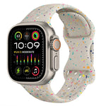 ホールスタイル バタフライバックル 迷彩シリコンウォッチバンド、Apple Watch Ultra 2 49mm 用、Apple Watch Series 9 45mm 用、Apple Watch Series 9 41mm 用、Apple Watch Ultra 49mm 用