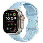 ホールスタイル バタフライバックル 迷彩シリコンウォッチバンド、Apple Watch Ultra 2 49mm 用、Apple Watch Series 9 45mm 用、Apple Watch Series 9 41mm 用、Apple Watch Ultra 49mm 用