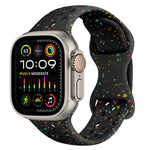 ホールスタイル バタフライバックル 迷彩シリコンウォッチバンド、Apple Watch Ultra 2 49mm 用、Apple Watch Series 9 45mm 用、Apple Watch Series 9 41mm 用、Apple Watch Ultra 49mm 用
