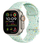 ホールスタイル バタフライバックル 迷彩シリコンウォッチバンド、Apple Watch Ultra 2 49mm 用、Apple Watch Series 9 45mm 用、Apple Watch Series 9 41mm 用、Apple Watch Ultra 49mm 用