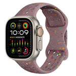 ホールスタイル バタフライバックル 迷彩シリコンウォッチバンド、Apple Watch Ultra 2 49mm 用、Apple Watch Series 9 45mm 用、Apple Watch Series 9 41mm 用、Apple Watch Ultra 49mm 用