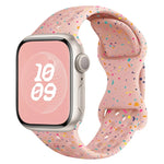 ホールスタイル バタフライバックル 迷彩シリコンウォッチバンド、Apple Watch Series 6 40mm 用、Apple Watch Series 6 44mm 用、Apple Watch Series 5 44mm 用、Apple Watch Series 5 40mm 用