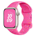 ホールスタイル バタフライバックル 迷彩シリコンウォッチバンド、Apple Watch Series 6 40mm 用、Apple Watch Series 6 44mm 用、Apple Watch Series 5 44mm 用、Apple Watch Series 5 40mm 用