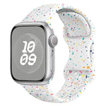 ホールスタイル バタフライバックル 迷彩シリコンウォッチバンド、Apple Watch Series 2 42mm 用、Apple Watch Series 2 38mm 用、Apple Watch 42mm 用、Apple Watch 38mm 用