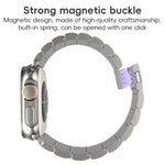 ワンビーズ マグネティックバックル チタンメタルウォッチバンド、Apple Watch Series 2 42mm 用、Apple Watch Series 2 38mm 用、Apple Watch 42mm 用、Apple Watch 38mm 用