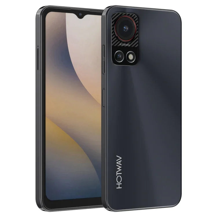 HOTWAV Note 13、側面指紋認証、6.6インチ Android 13 T606 オクタコア 最大1.6GHz、ネットワーク：4G、OTG、4GB+128GB