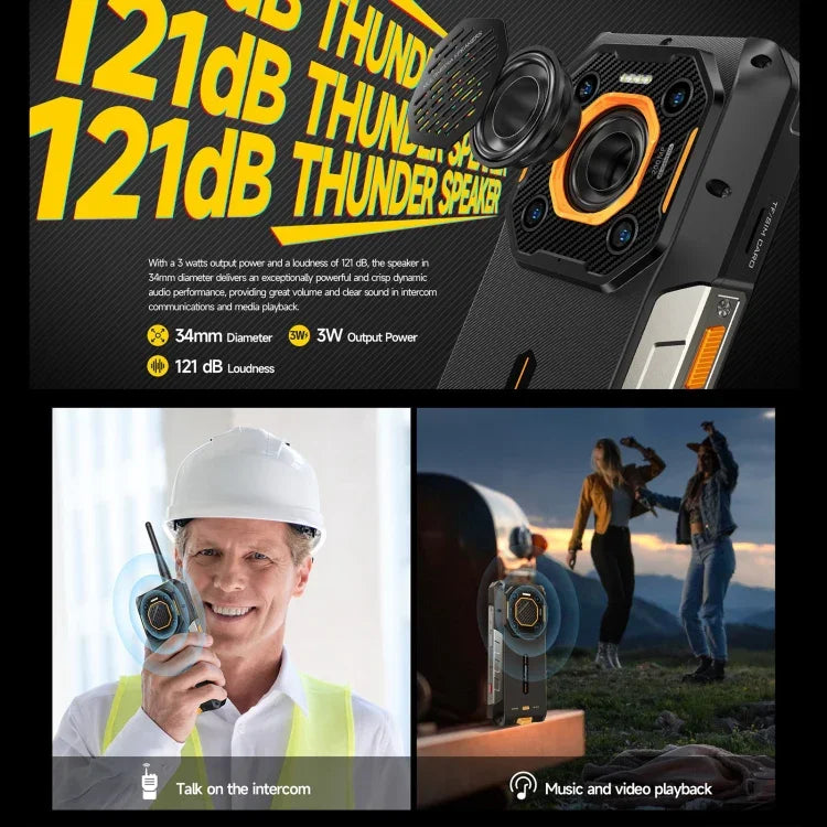 Ulefone Armor 26 Ultra トランシーバーバージョン 頑丈スマホ、6.78インチ Android 13 MediaTek Dimensity 8020 オクタコア、ネットワーク：5G、NFC、12GB+512GB トランシーバーバージョン