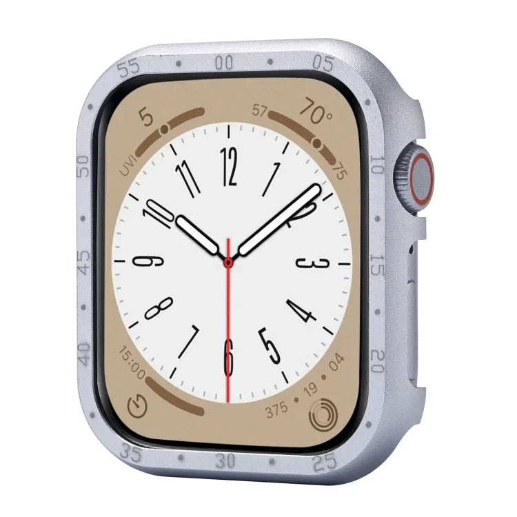 アルミ合金ウォッチフレームケース、Apple Watch Series 6 / 5 / 4 / SE 44mm用、Apple Watch Series 6 / 5 / 4 / SE 40mm用、Apple Watch Series 9 / 8 / 7 45mm用、Apple Watch Series 9 / 8 / 7 41mm用、Apple Watch Series 3 / 2 / 1 38mm用