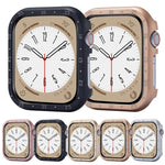 アルミ合金ウォッチフレームケース、Apple Watch Series 6 / 5 / 4 / SE 44mm用、Apple Watch Series 6 / 5 / 4 / SE 40mm用、Apple Watch Series 9 / 8 / 7 45mm用、Apple Watch Series 9 / 8 / 7 41mm用、Apple Watch Series 3 / 2 / 1 38mm用