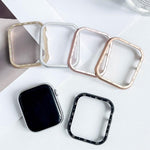 アルミ合金ウォッチフレームケース、Apple Watch Series 6 / 5 / 4 / SE 44mm用、Apple Watch Series 6 / 5 / 4 / SE 40mm用、Apple Watch Series 9 / 8 / 7 45mm用、Apple Watch Series 9 / 8 / 7 41mm用、Apple Watch Series 3 / 2 / 1 38mm用