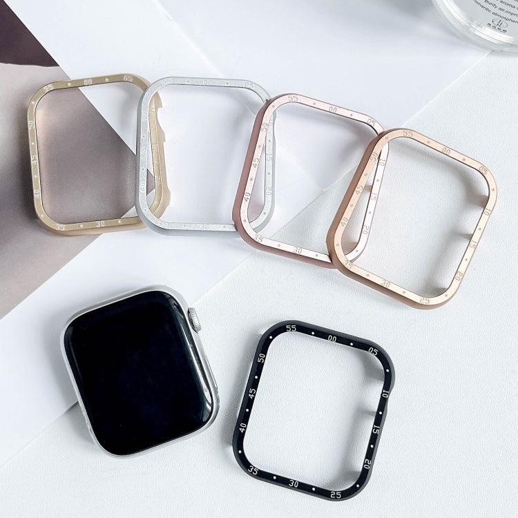 アルミ合金ウォッチフレームケース、Apple Watch Series 6 / 5 / 4 / SE 44mm用、Apple Watch Series 6 / 5 / 4 / SE 40mm用、Apple Watch Series 9 / 8 / 7 45mm用、Apple Watch Series 9 / 8 / 7 41mm用、Apple Watch Series 3 / 2 / 1 38mm用