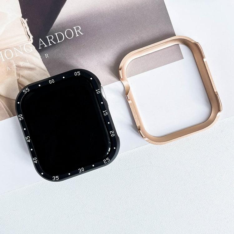 アルミ合金ウォッチフレームケース、Apple Watch Series 6 / 5 / 4 / SE 44mm用、Apple Watch Series 6 / 5 / 4 / SE 40mm用、Apple Watch Series 9 / 8 / 7 45mm用、Apple Watch Series 9 / 8 / 7 41mm用、Apple Watch Series 3 / 2 / 1 38mm用