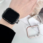 アルミ合金ウォッチフレームケース、Apple Watch Series 6 / 5 / 4 / SE 44mm用、Apple Watch Series 6 / 5 / 4 / SE 40mm用、Apple Watch Series 9 / 8 / 7 45mm用、Apple Watch Series 9 / 8 / 7 41mm用、Apple Watch Series 3 / 2 / 1 38mm用