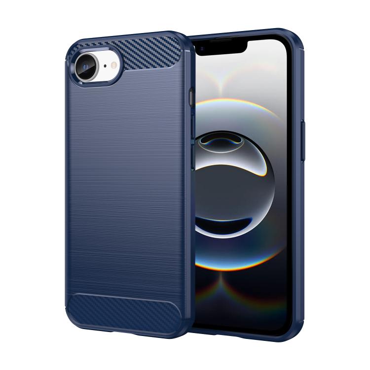 ブラッシュドテクスチャーカーボンファイバーTPUスマホケース、iPhone 17e / 16e 用、iPhone 17 Pro Max 用、iPhone 17 Pro 用、iPhone 17 用、iPhone Air 用、iPhone 16 Pro Max 用、iPhone 16 Pro 用、iPhone 16 Plus 用、iPhone 16 用